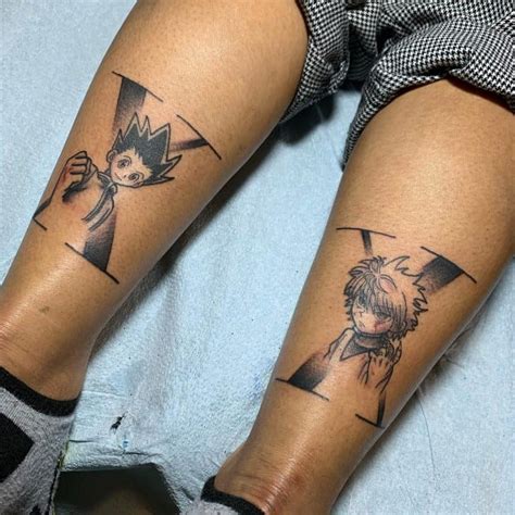 hunter x hunter tattoo|hunter x hunters tattoos.